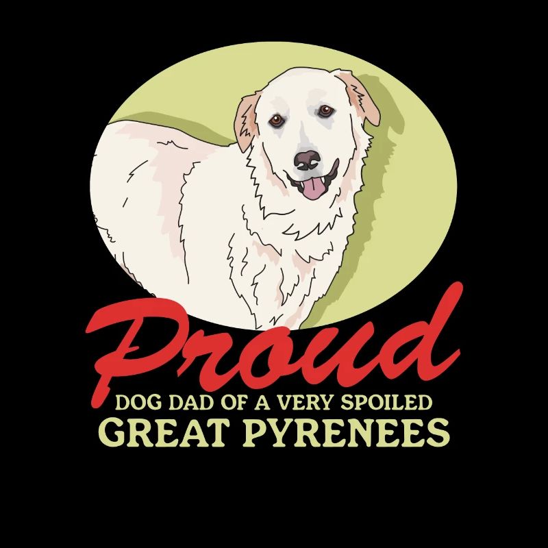 Pyrenäenberghund Dad Hunde Hundebesitzer Geschenk