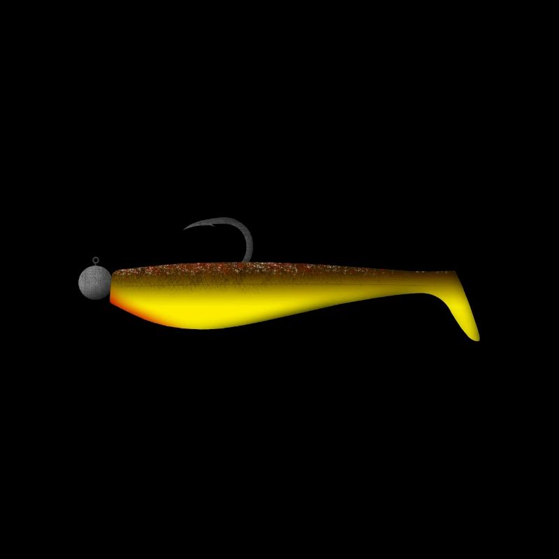 Poisson caoutchouc - poisson prédateur