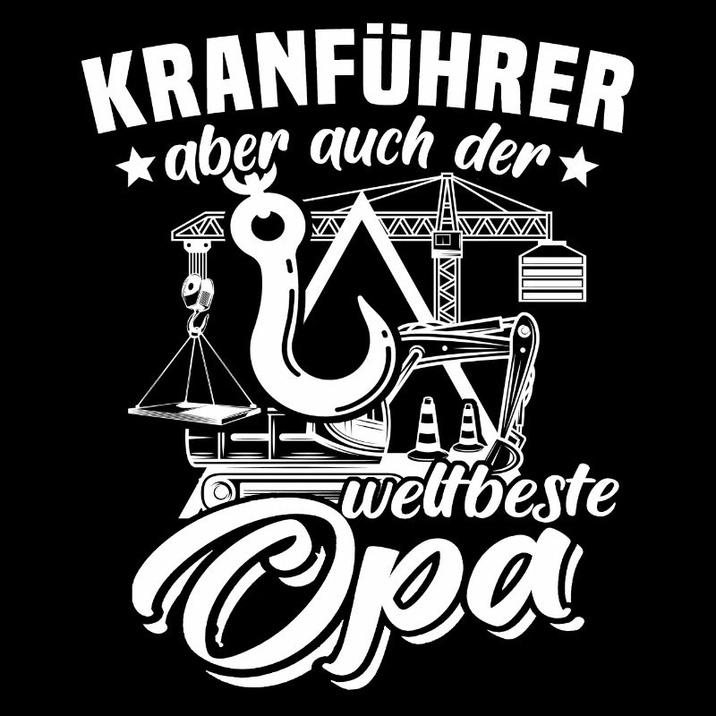 Kranfahrer Opa Kran