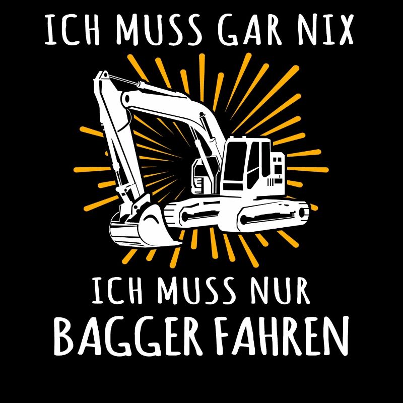 Baggerführer Bagger Baggerfahrer