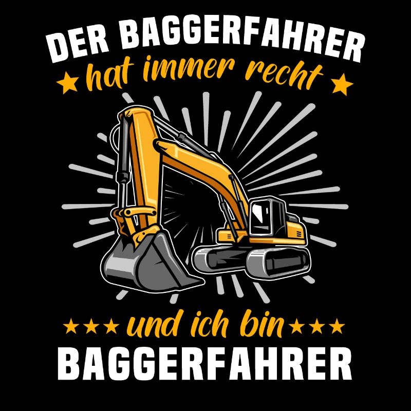 Baggerfahrer Bagger Fahren