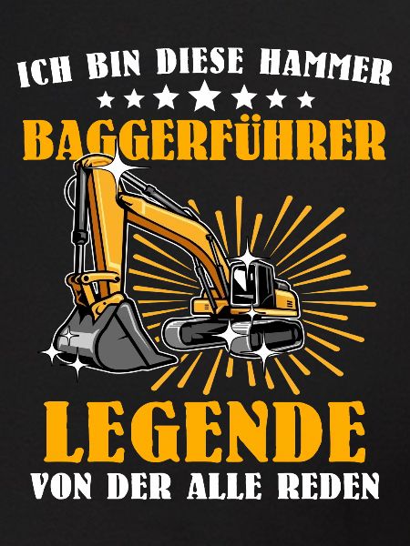 Baggerfuehrer Baggerfahrer