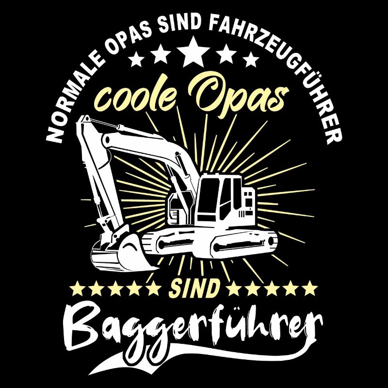 Opa Baggerfahrer