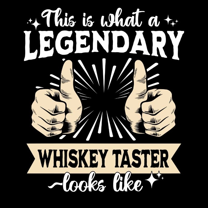 Legendärer Whiskey Trinker