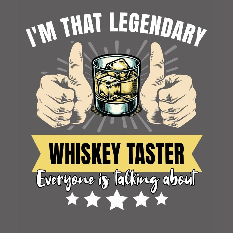 Legendärer Whiskey Trinker