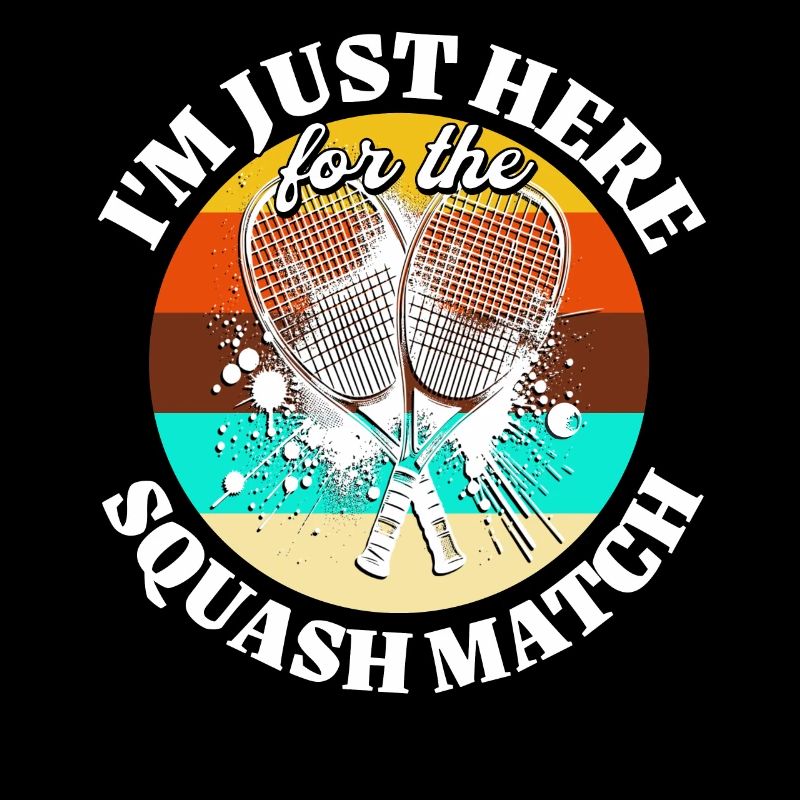 Lustiger Squash Spruch