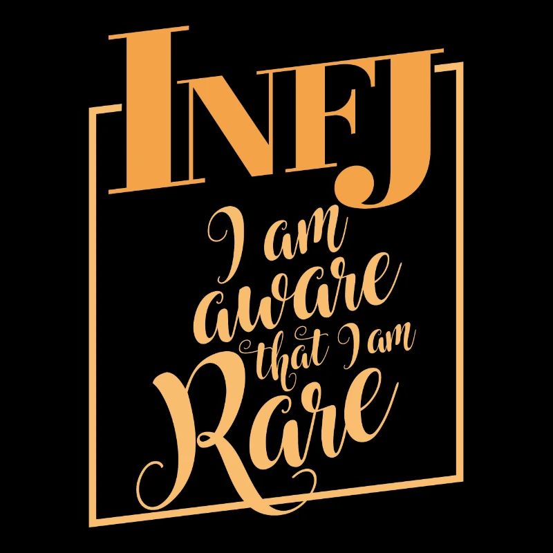 INFJ Bewusst, dass ich selten bin Design Lustiges Geschenk