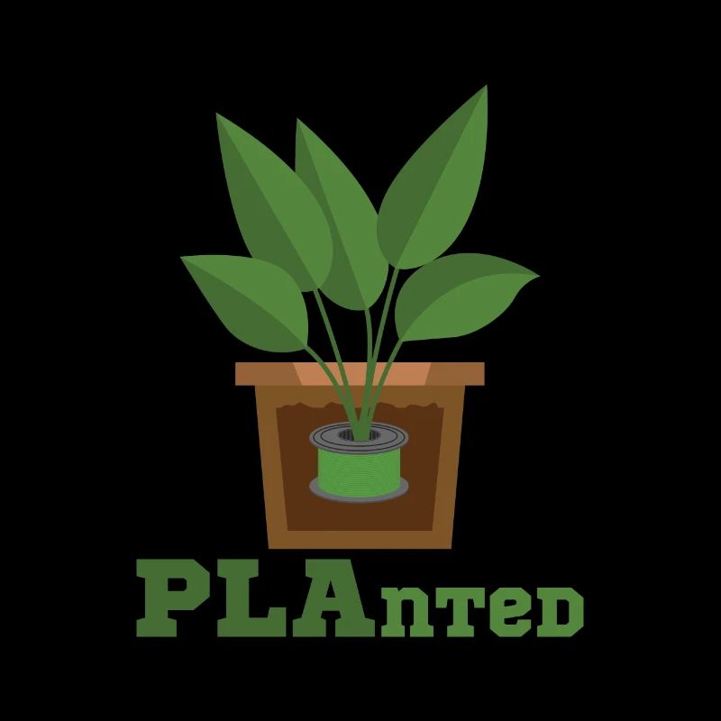 3D Printing PLAnted Funny 3D Print Filament