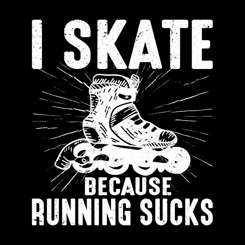 Je patine parce que courir craint 2