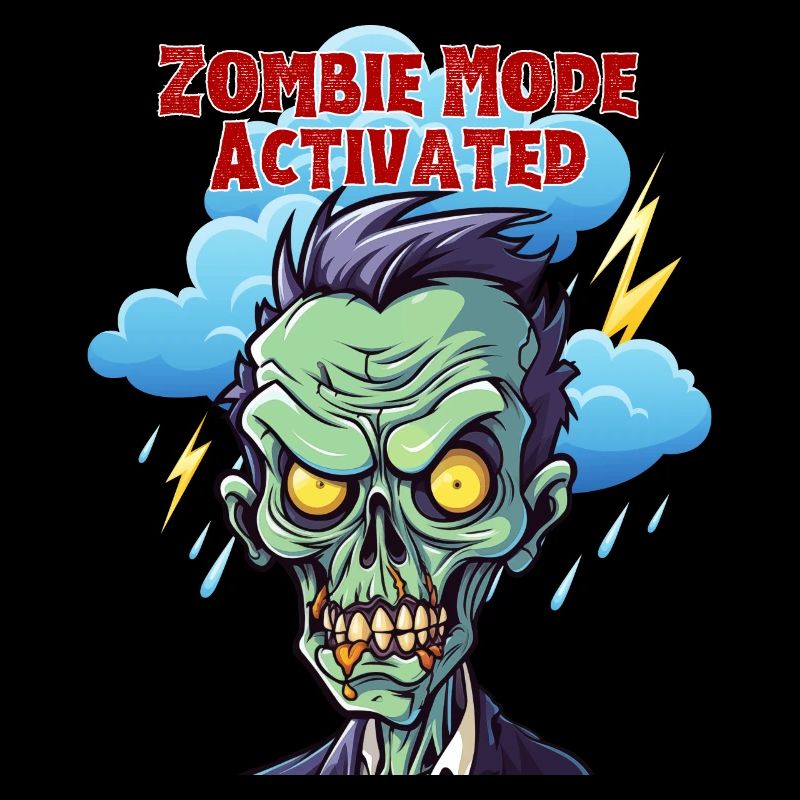 Zombie mode activated, Fun, Fun, Humor, Funny,