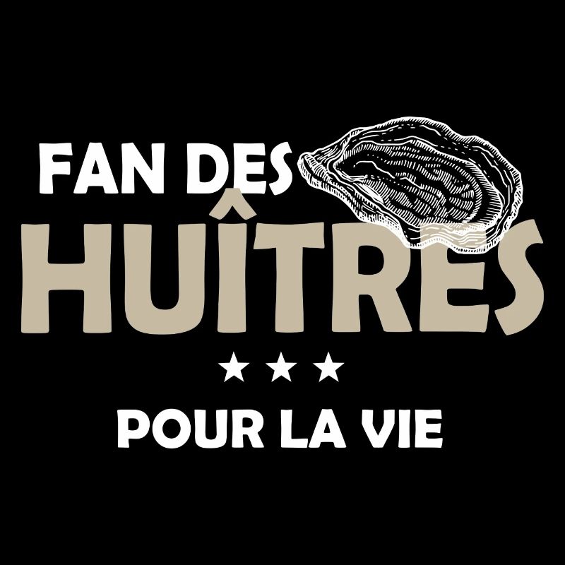 Fan des huitres