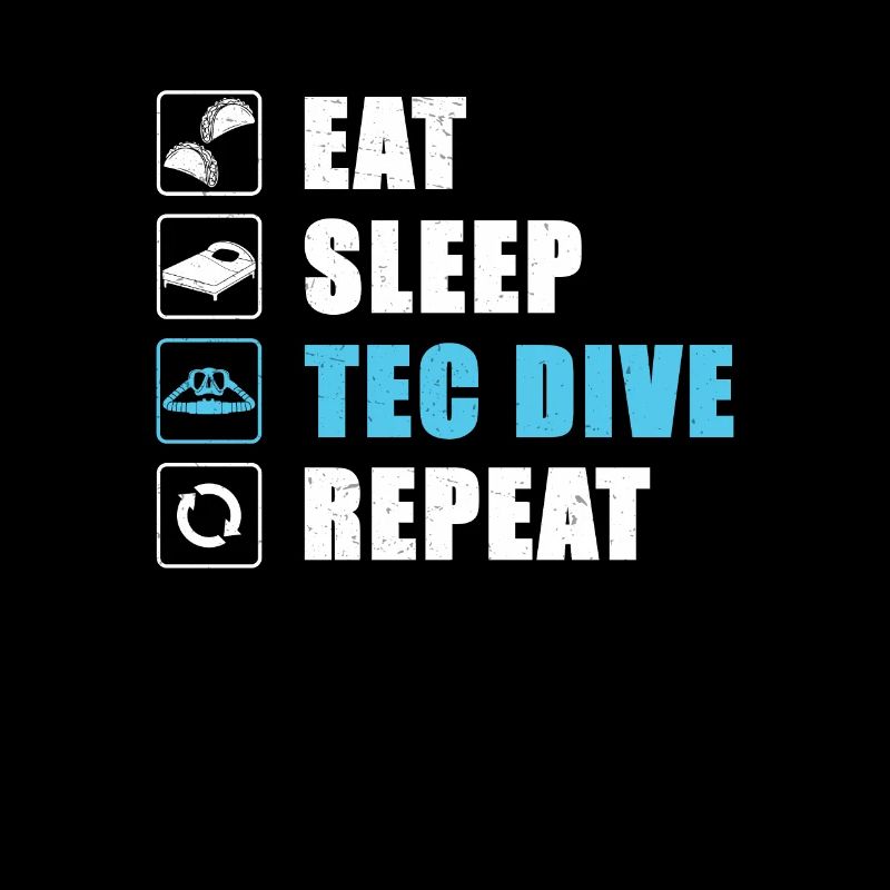 Eat Sleep Tec Dive Repeat Plongée technique