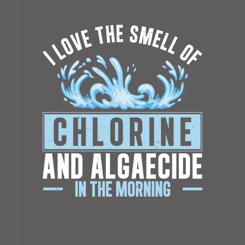 Odeur de chlore et d'algicide dans la piscine