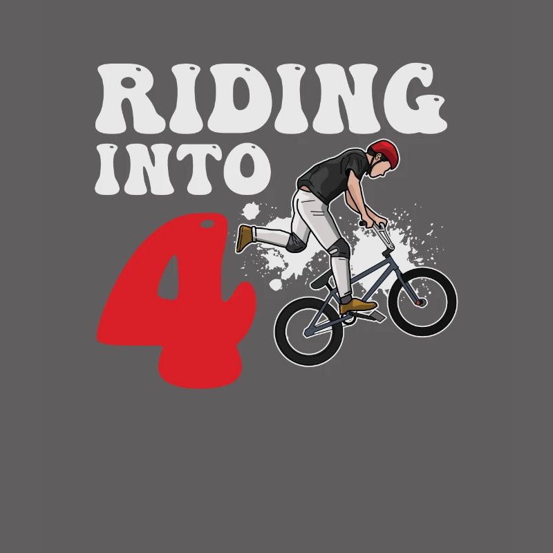 Vélo de course BMX Riding Into 4 ans 4e