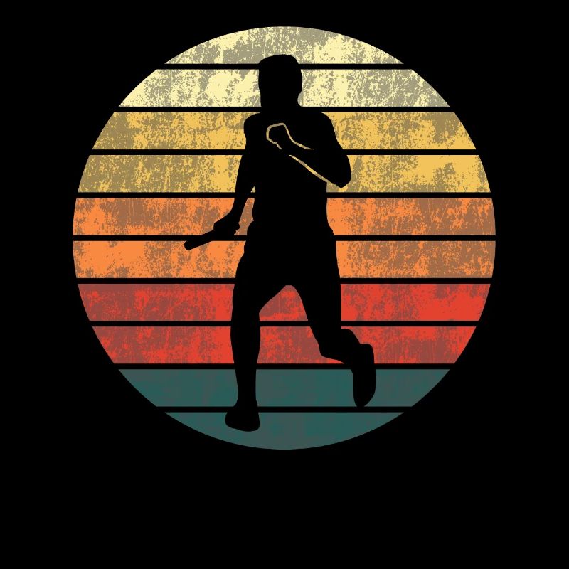Coureur de relais Sunset Silhouette