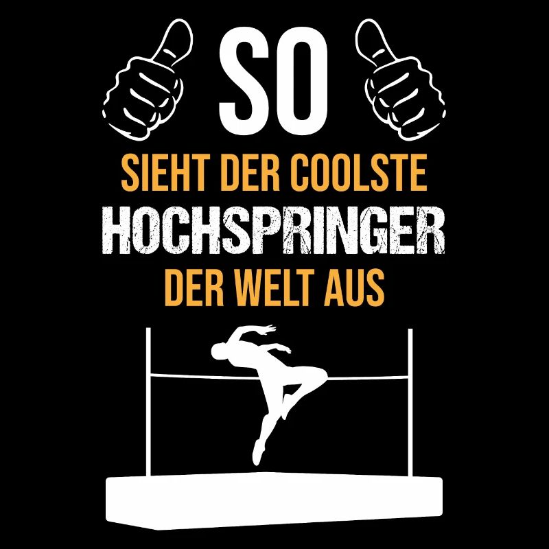 Coolest High Jumper World Class Athlete