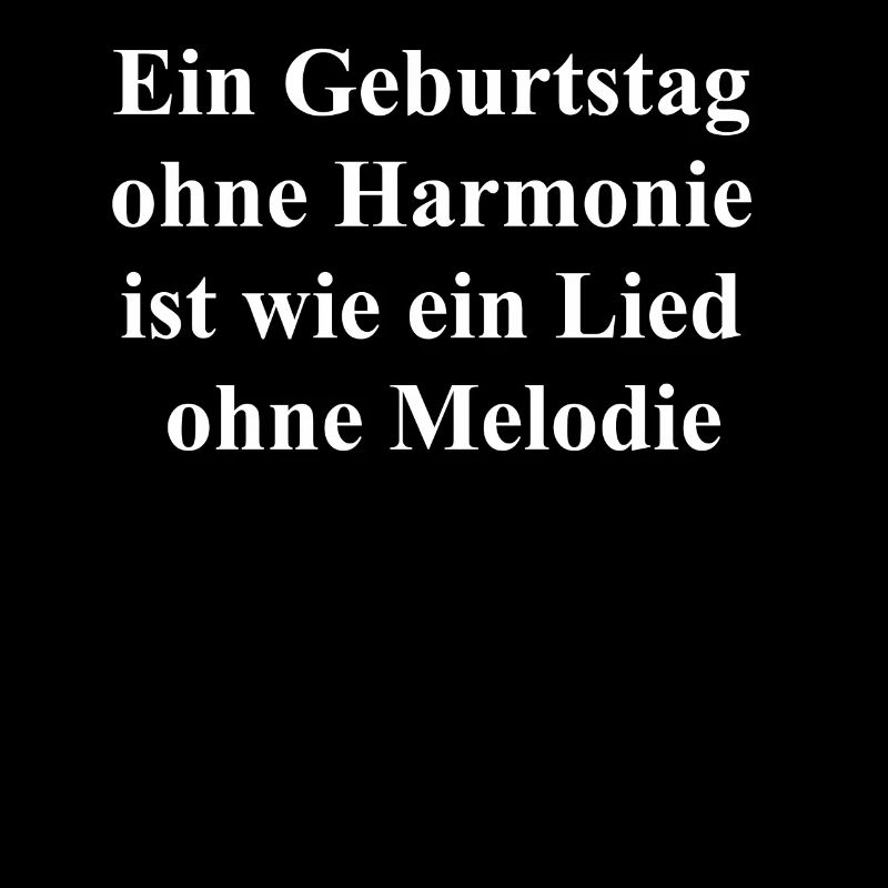 Harmonisches Geburtstagslied