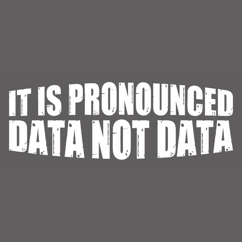 Il se prononce data et non data 4