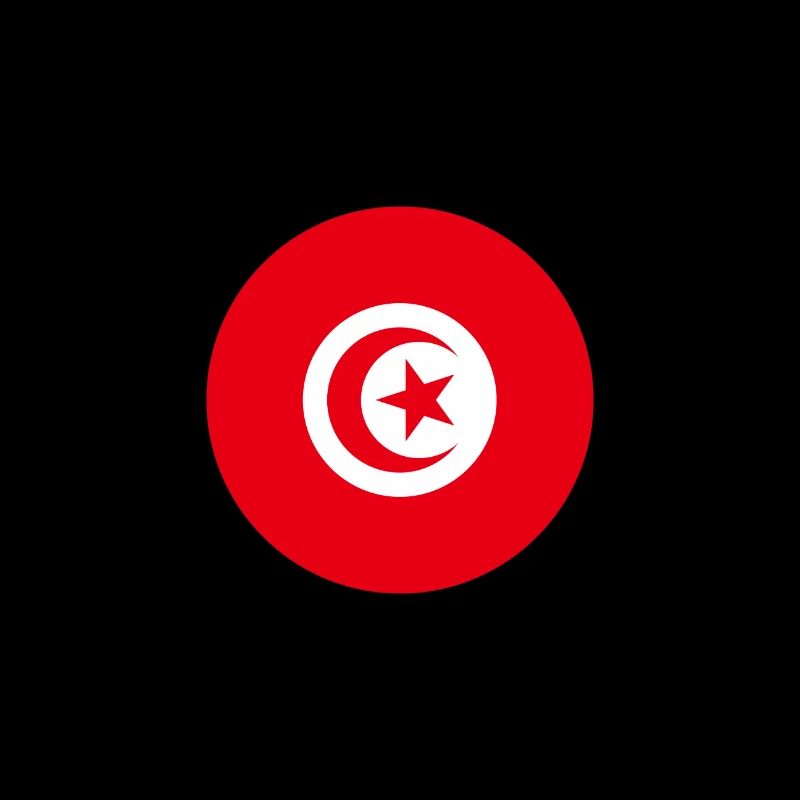 Tunisie drapeau tunisien drapeau