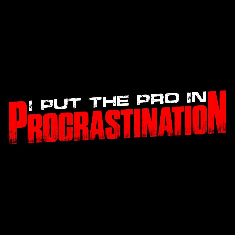 I Put The Pro In Procrastination 11