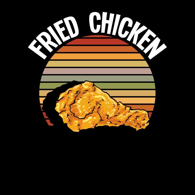 Poulet frit rétro