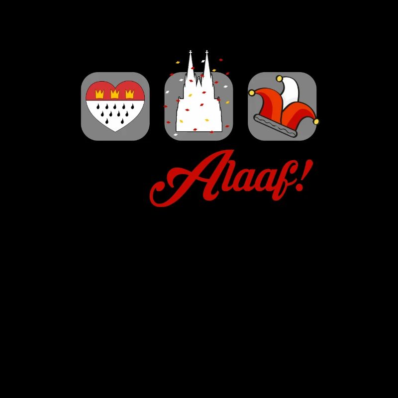 Alaaf Cologne Kölle Carnival blason Cathédrale de Cologne