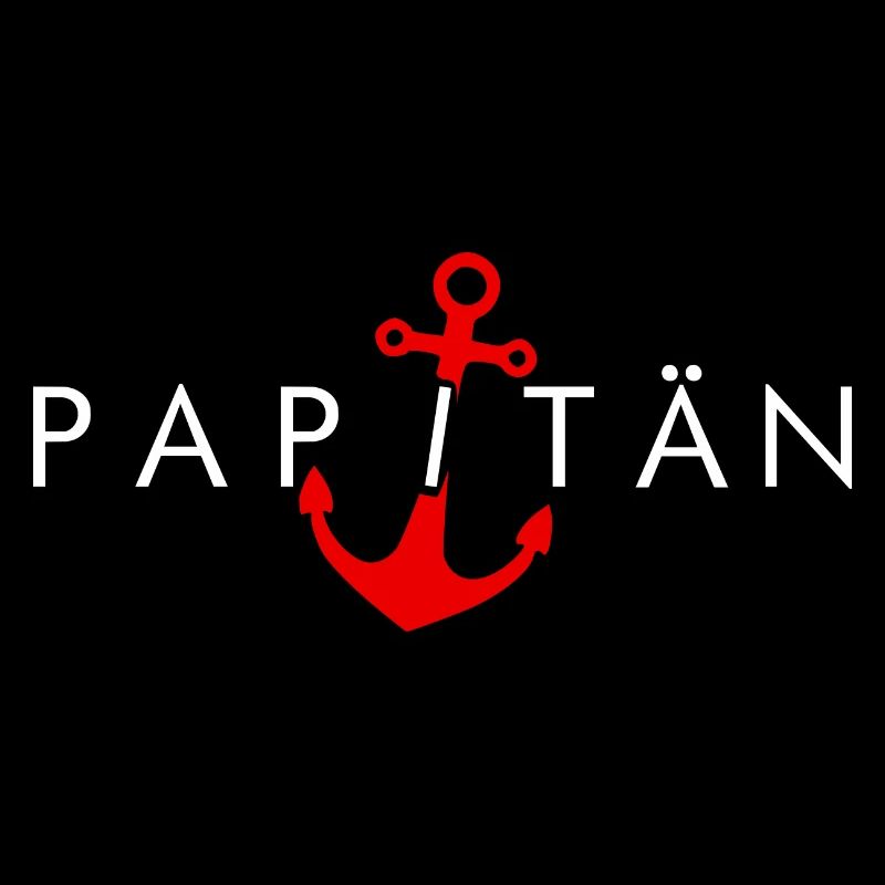 PAPITÄN - DAD - DADDY - ANKER - Geschenkidee
