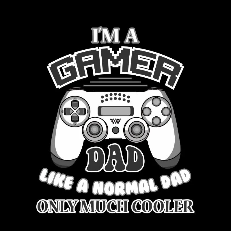 Gaming Dad Gamer Computer Controller Geschenkidee