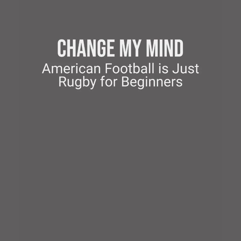 Fußball Oder Rugby? Anfängerdebatte