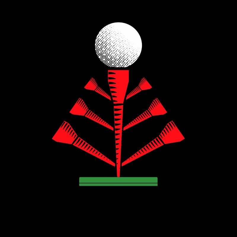 Golf golf Christmas tree Christmas gift