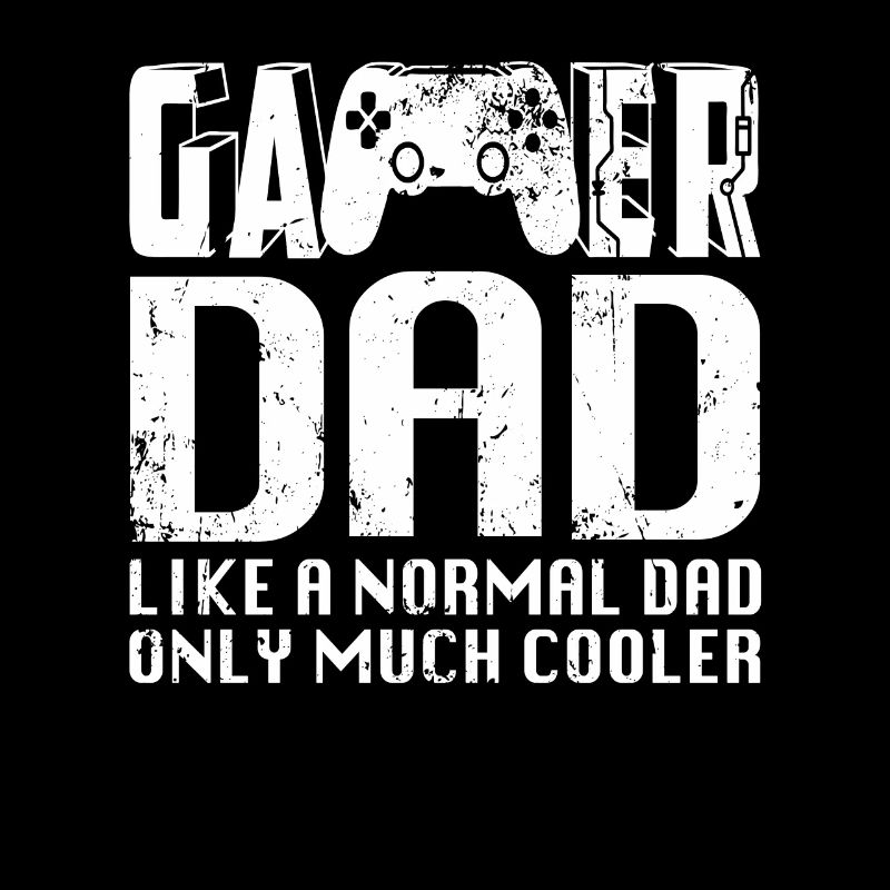 Gamer DAD Vatertag Geschenk Gaming Controller