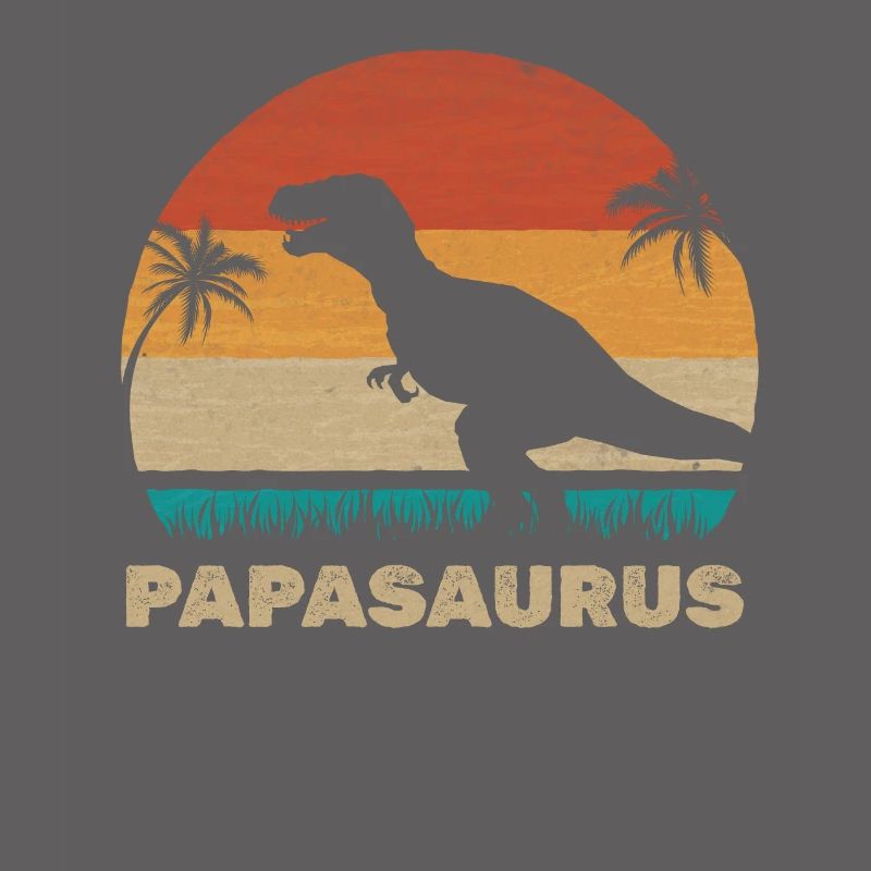 PapaSaurus T-Rex Daddy Dinosaur Matching