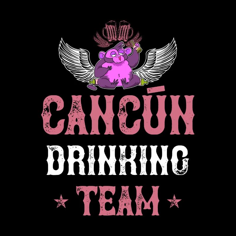 Équipe de consommation d’alcool de Cancun