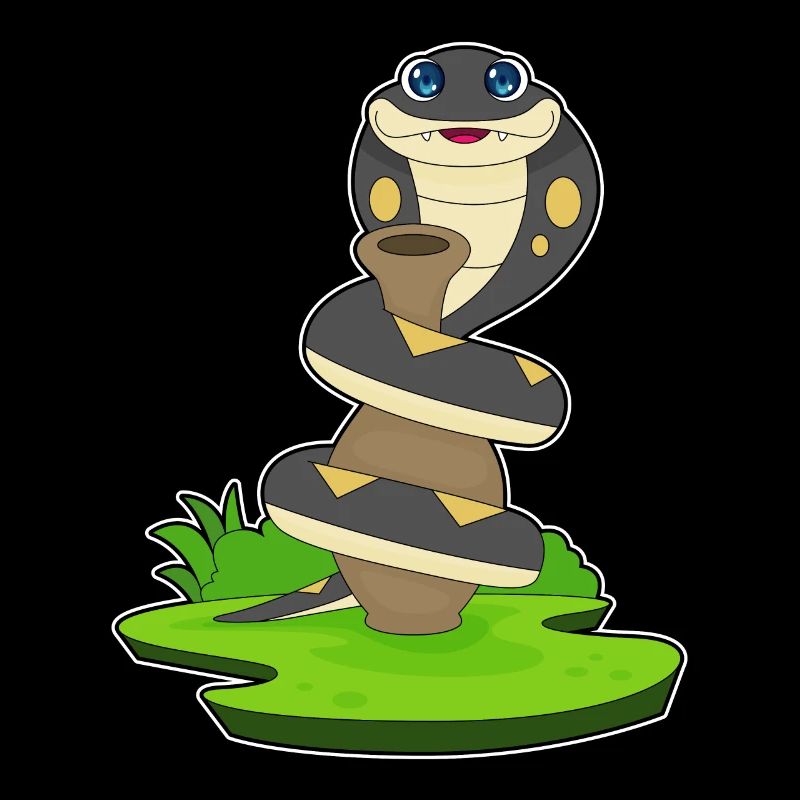 Snake jug