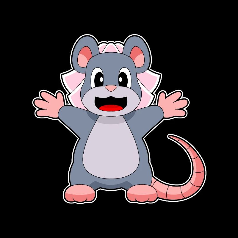 Mouse Bridal Veil Wedding