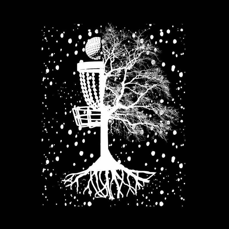 Disc Golfeur cadeau Disc Golf dans un arbre Disc Golf