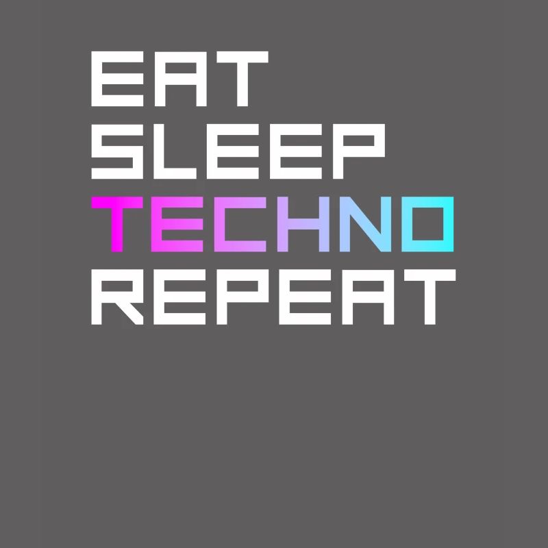 manger du sommeil techno répéter