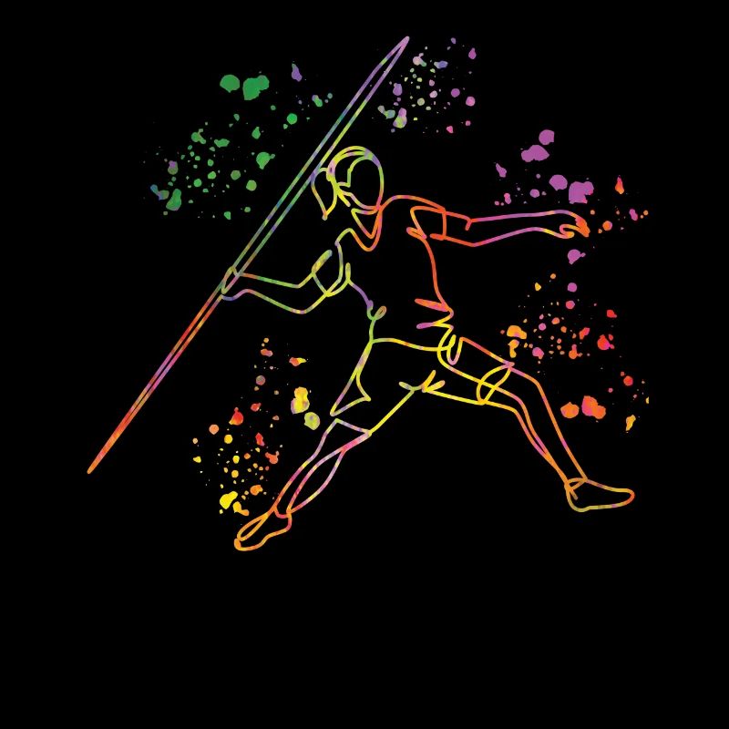 Lancer de javelot Colorsplash Lancer de javelot