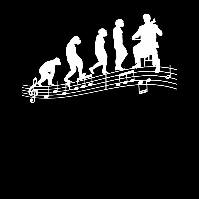 Cellospieler Cellist-Musiker Collo-Musik Evolution