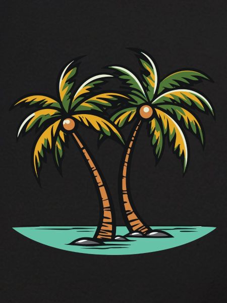 Palmen Insel