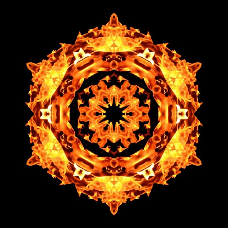 Mandala Feu