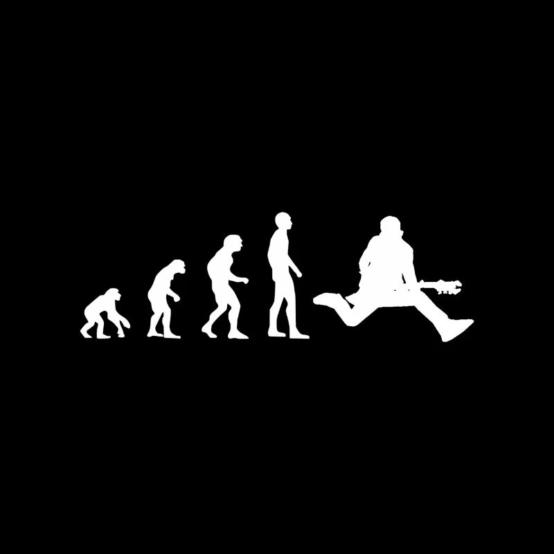 Evolution Guitar Girarrist Rock