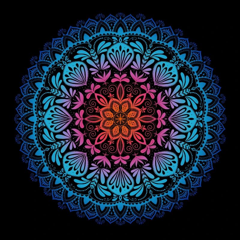 Rainbow Mandala