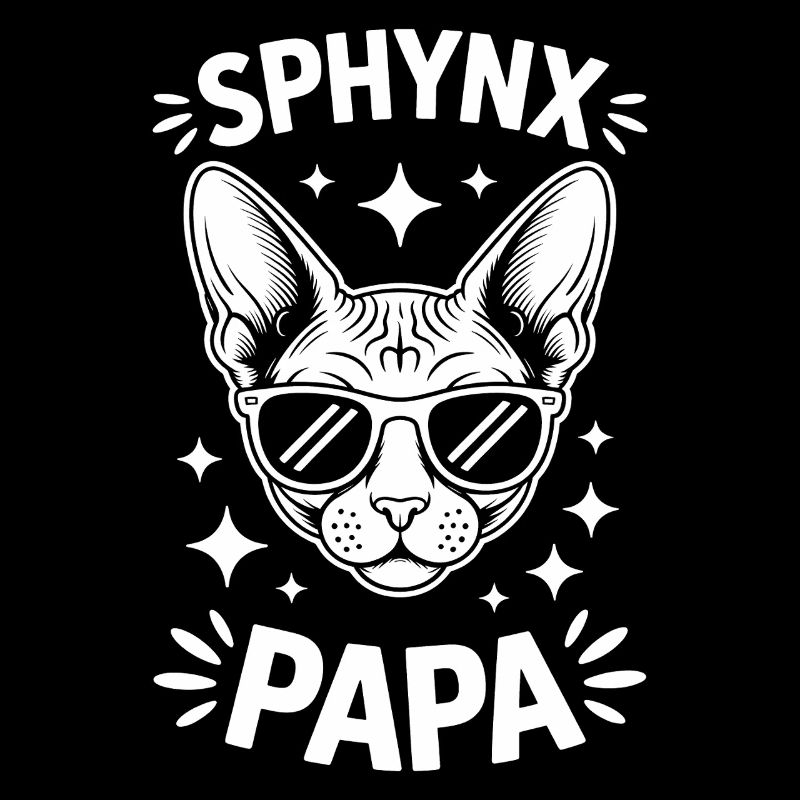 Chat Sphynx Disant Drôle Chat Sphynx Cadeau