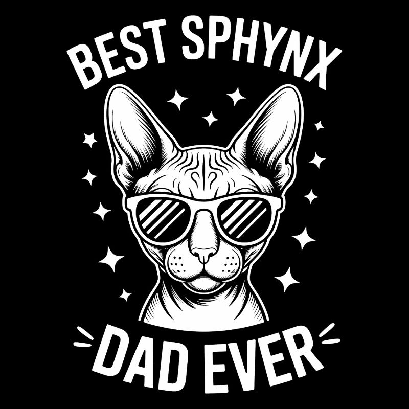 Chat Sphynx Disant Drôle Chat Sphynx Cadeau