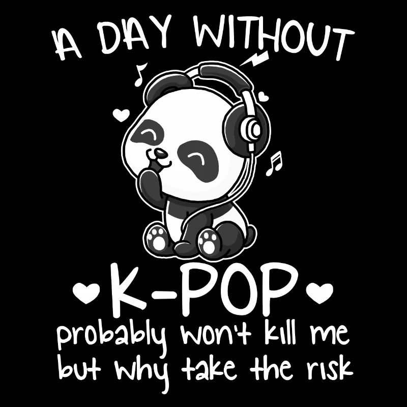 K-pop Panda K-pop compartiments K-pop cadeau