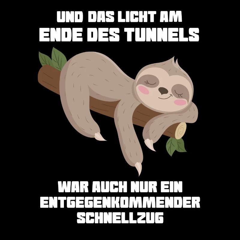 Faultier Sarkasmus Ironie Geschenk