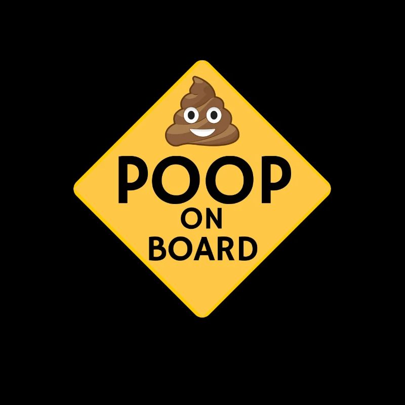 Kacken Sie an Bord