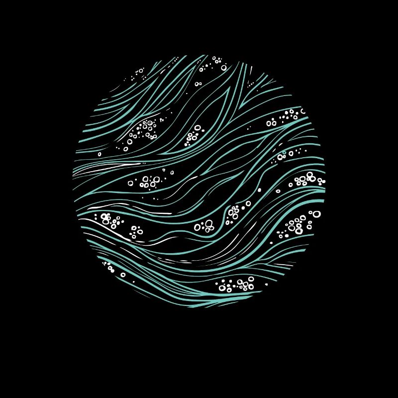 Ocean - ocean current circle