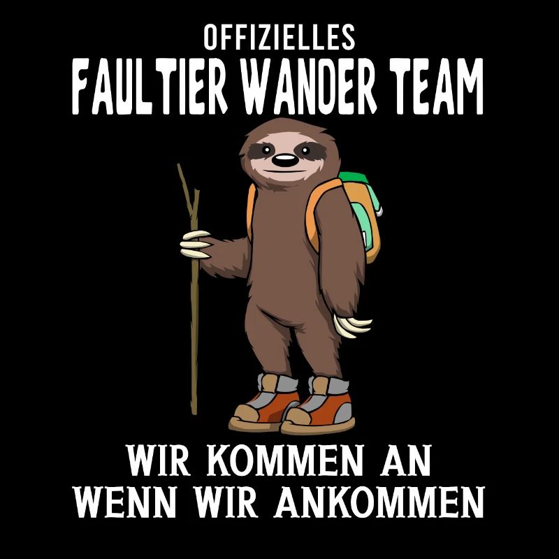 Faultier Wander Team Wanderoutfit